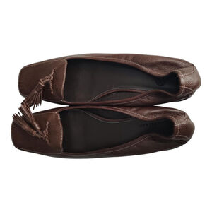 Cole Haan Nike Air Brown Leather Tassel Loafers - Size 8.5 B